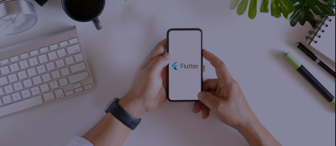 Flutter App Development Background Banner - Inwizards